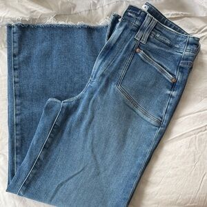 PAIGE Anessa Light Blue Straight/wide  Leg Jeans